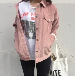 Pastel Corduroy Jacket