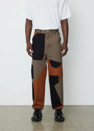 Patchwork Fatigue Trousers