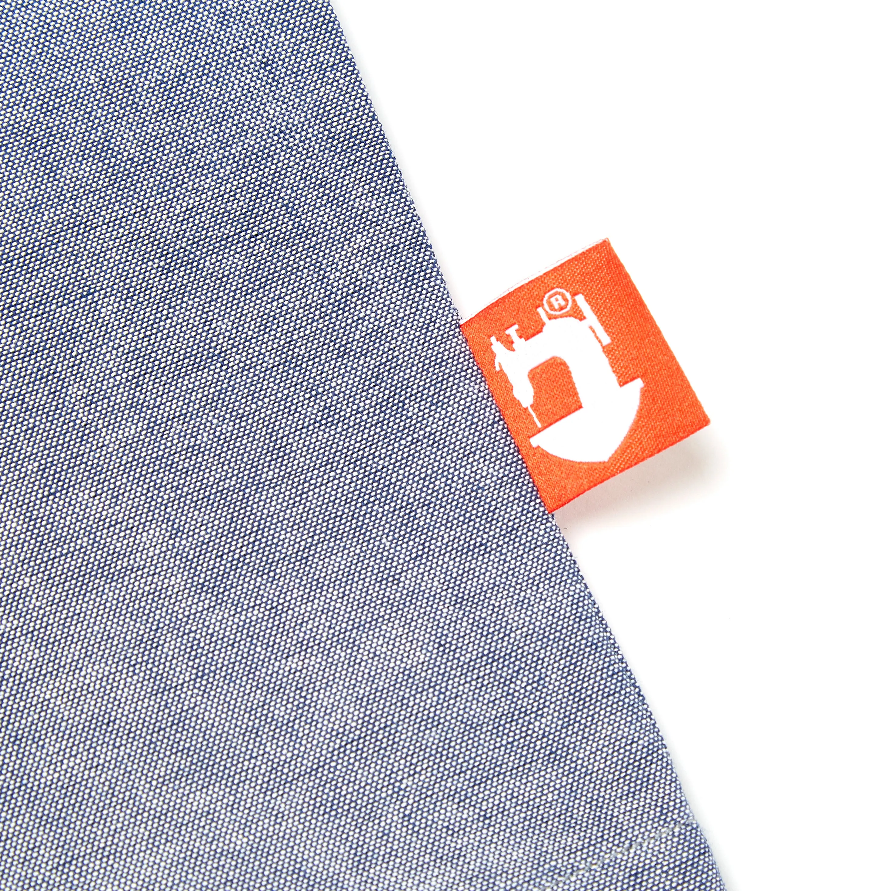 Paxton 5 light chambray and navy needle cord over shirt