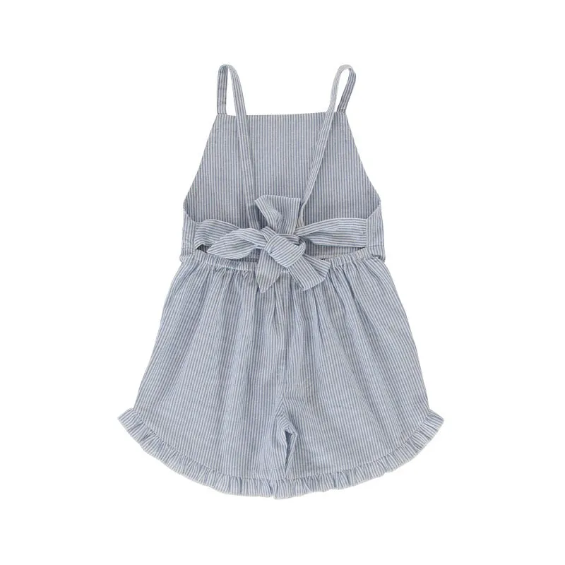 Peggy Moon Jumpsuit - Blue Stripe