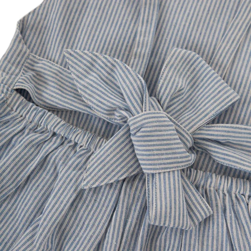 Peggy Moon Jumpsuit - Blue Stripe