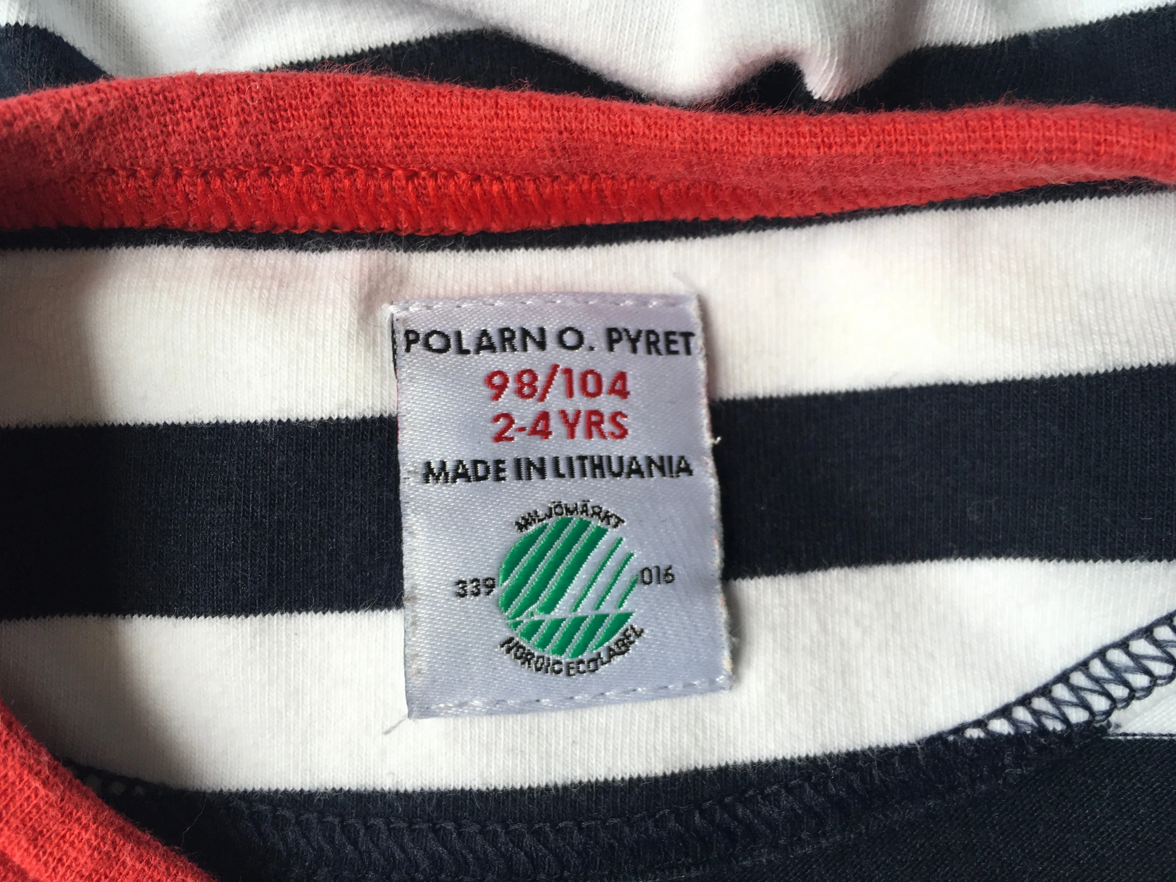 Polarn O. Pyret Striped T-Shirts Tops KIDS Boy’s 2-4 Years old Boys Kids Children