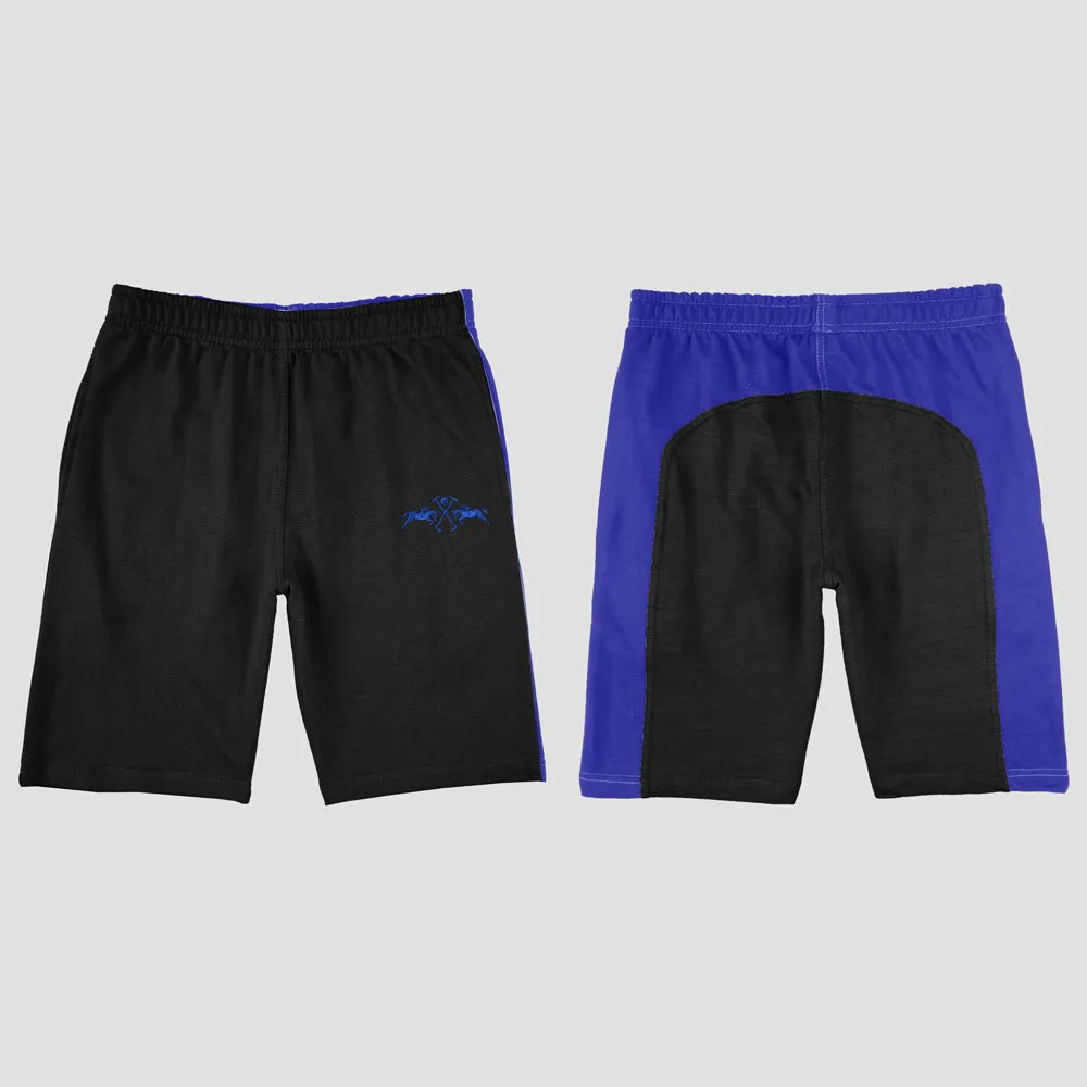 Polo Republica Men's Double Pony Embroidered Terry Shorts