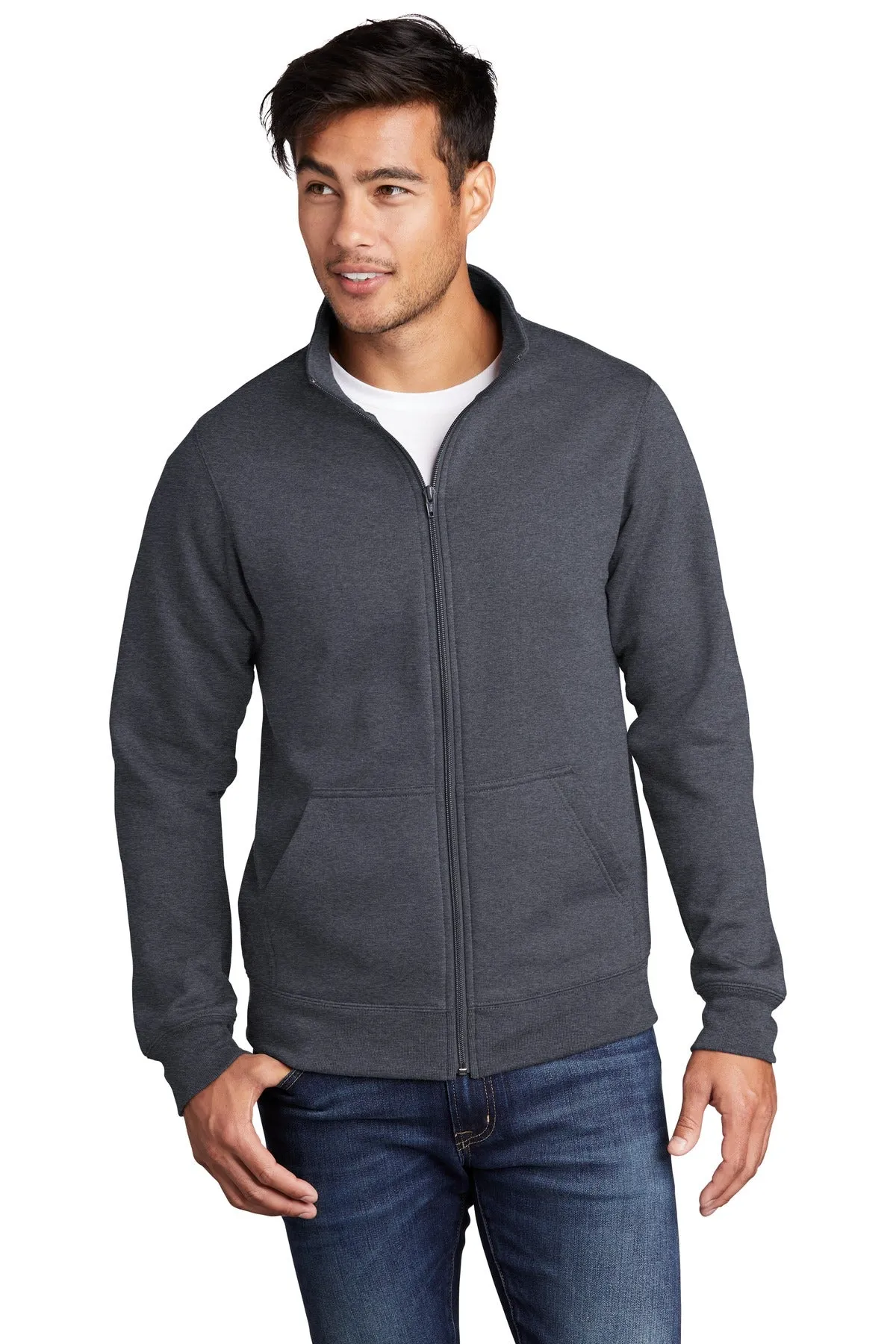 Port & Company Core Fleece Cadet Full-Zip Sweatshirt PC78FZ