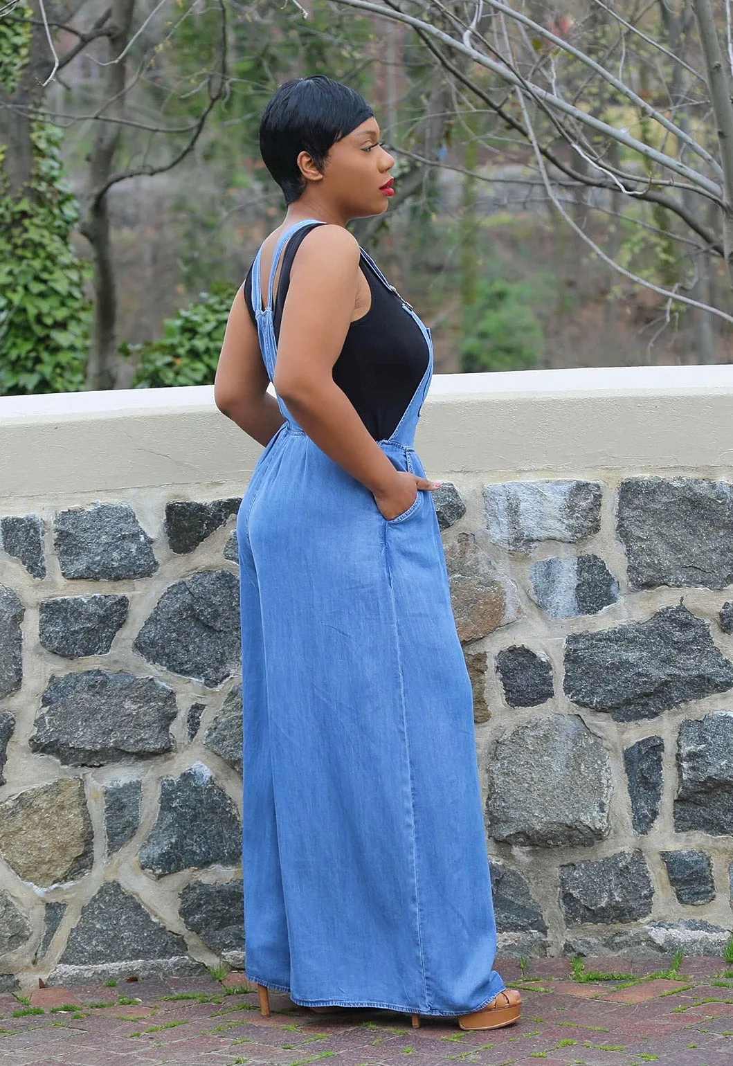 Post Up | Wide Leg Overalls