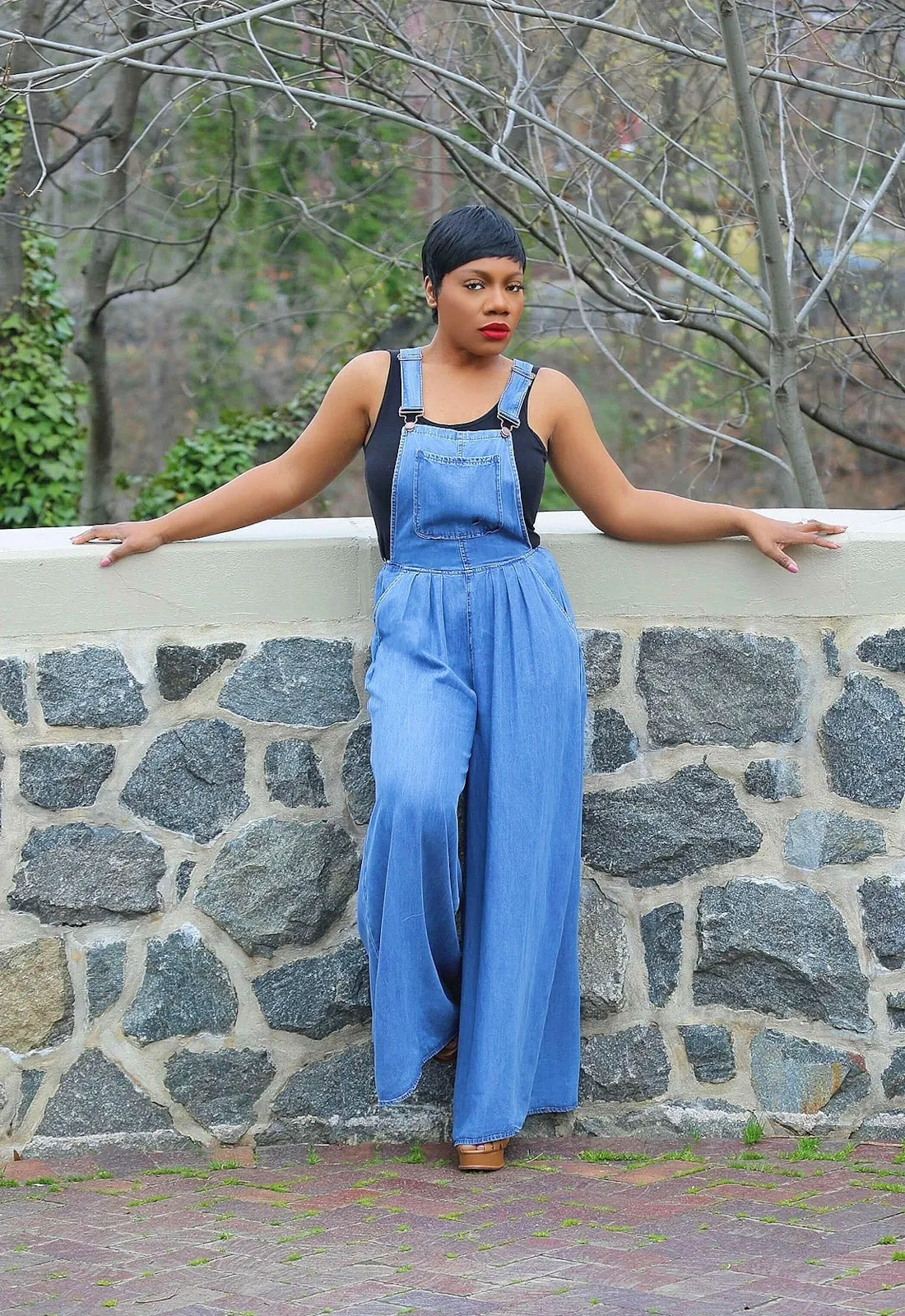 Post Up | Wide Leg Overalls