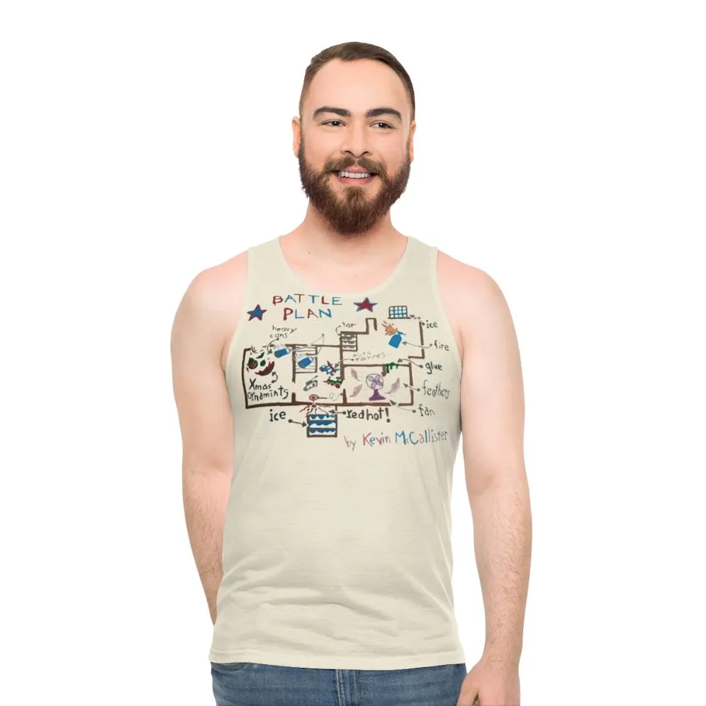 "Keep The Change" 90s Home Alone Unisex Tank Top