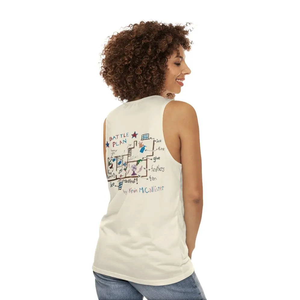 "Keep The Change" 90s Home Alone Unisex Tank Top