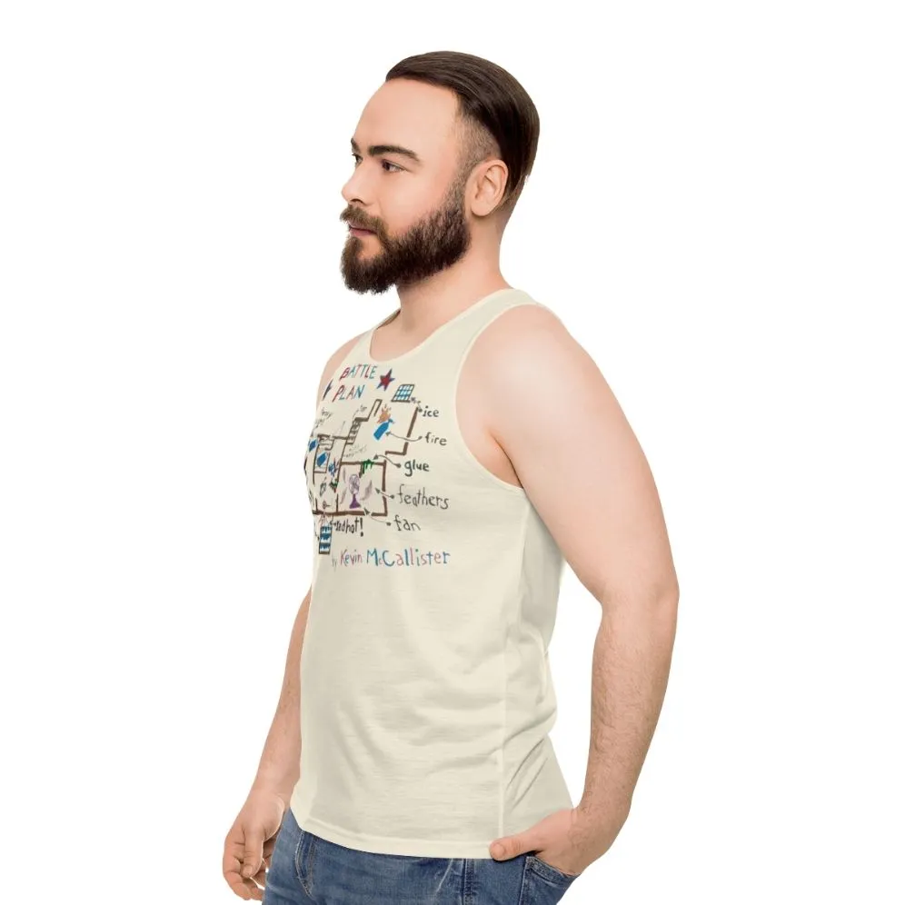 "Keep The Change" 90s Home Alone Unisex Tank Top