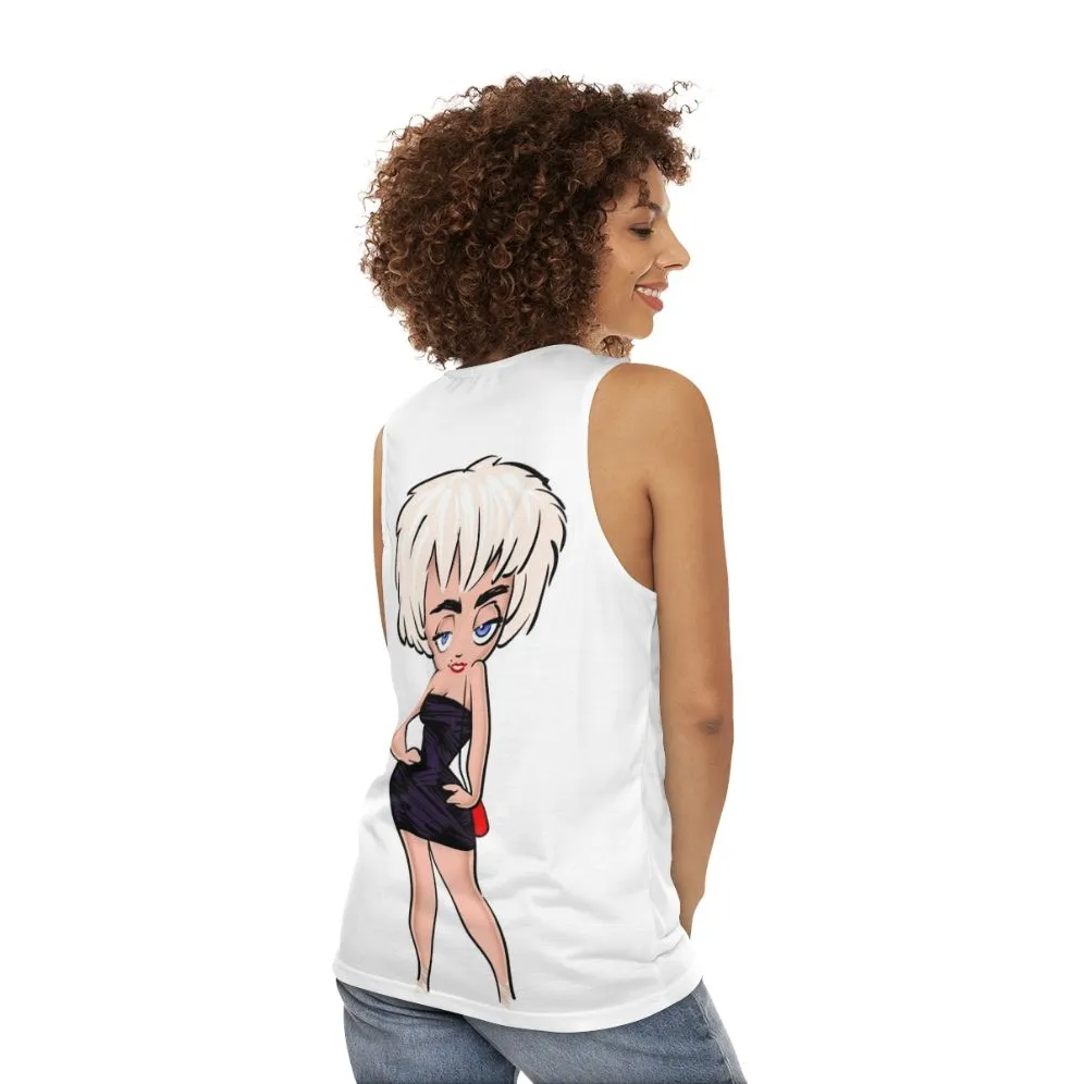 "Who's That Girl? Nikki Finn Unisex Tank Top"