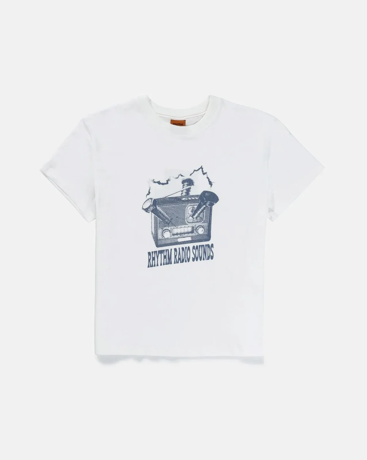 RADIO BAND SS T-SHIRT - VINTAGE WHITE