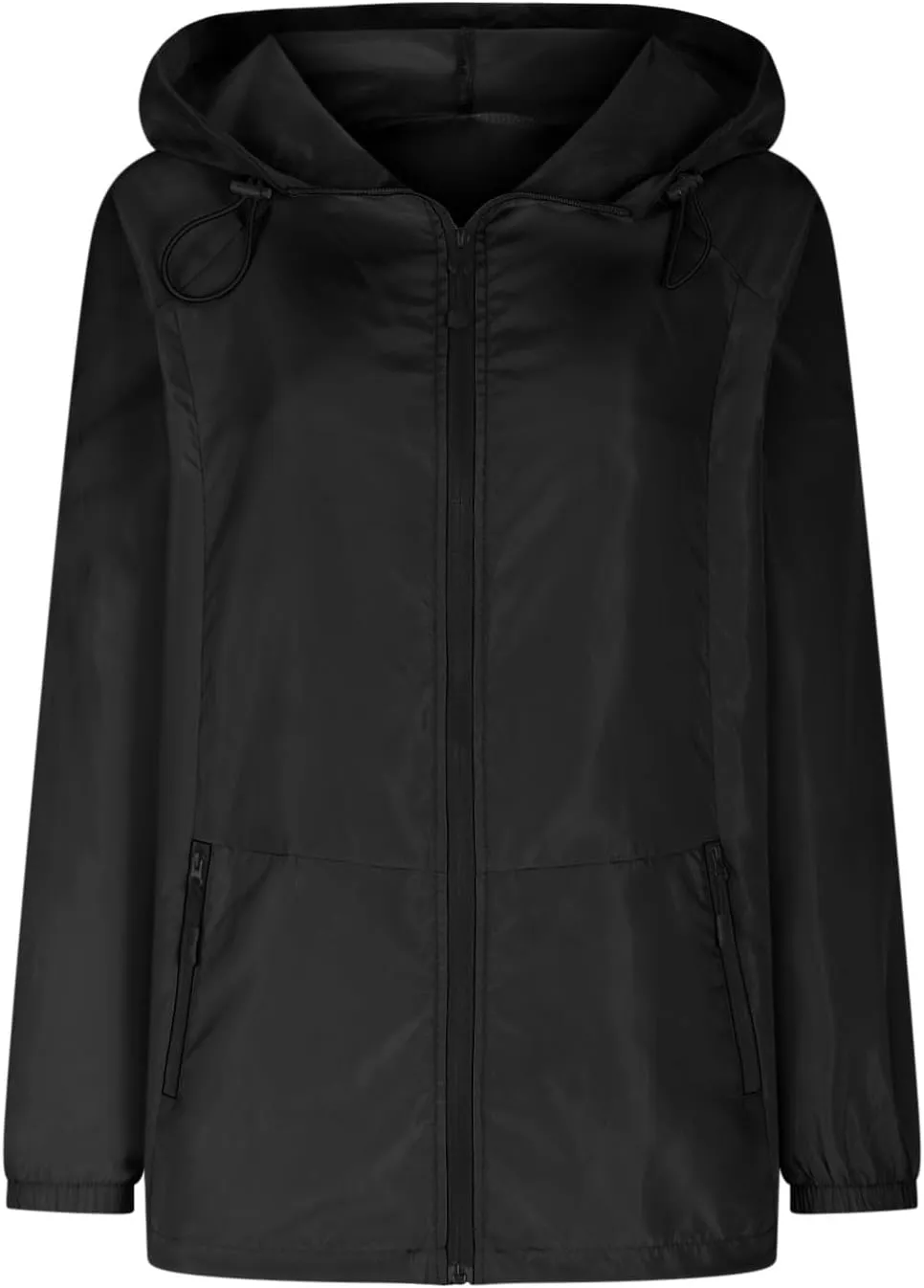 Rain Jacket Women Waterproof Lightweight Jacket with Hood Packable Rain Jacket Plus Size Rain Jackets with Pocket