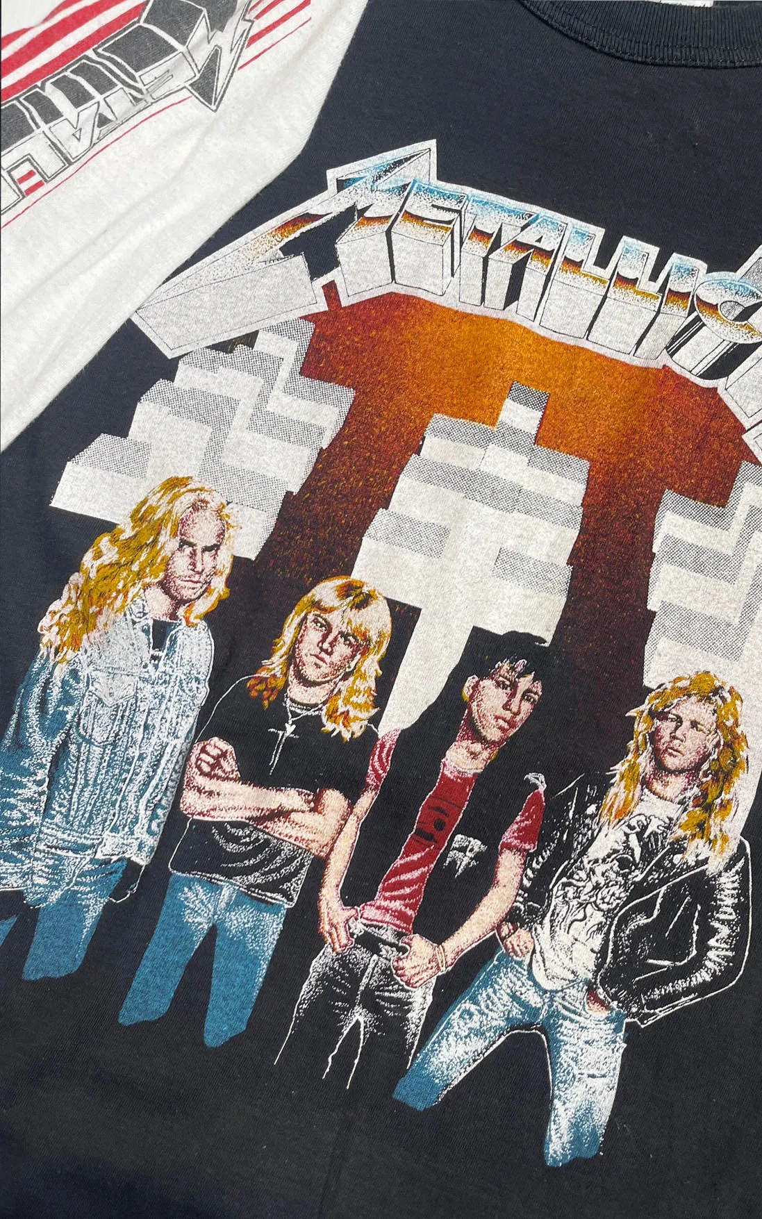 Rare unofficial circa 1986 Metallica 'Master Of Puppets' sleeve print t-shirt - XS