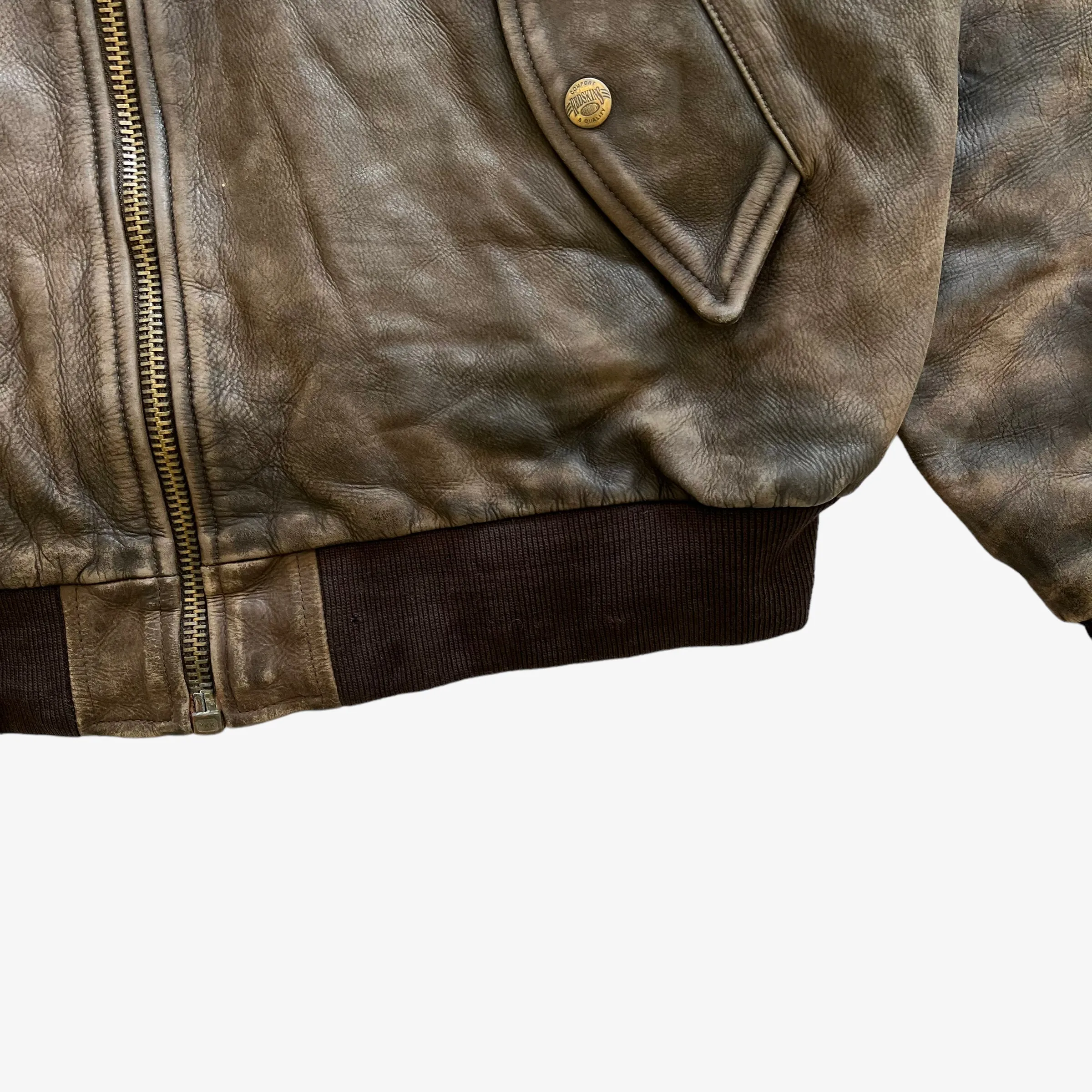 Redskins RDS Aero Leather Pilot Jacket