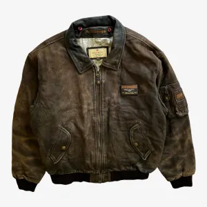 Redskins RDS Aero Leather Pilot Jacket