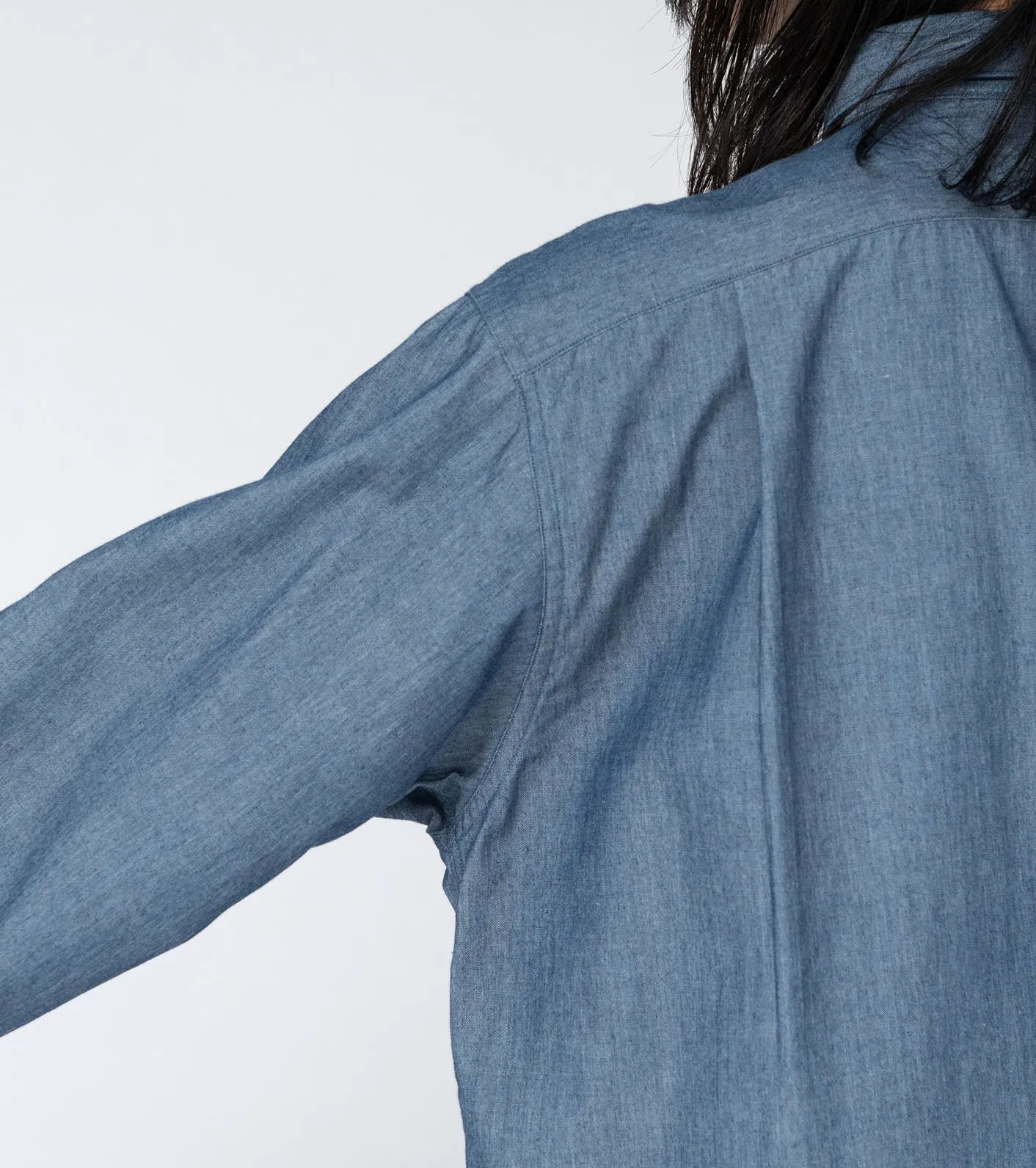 Regular Collar Chambray Shirt