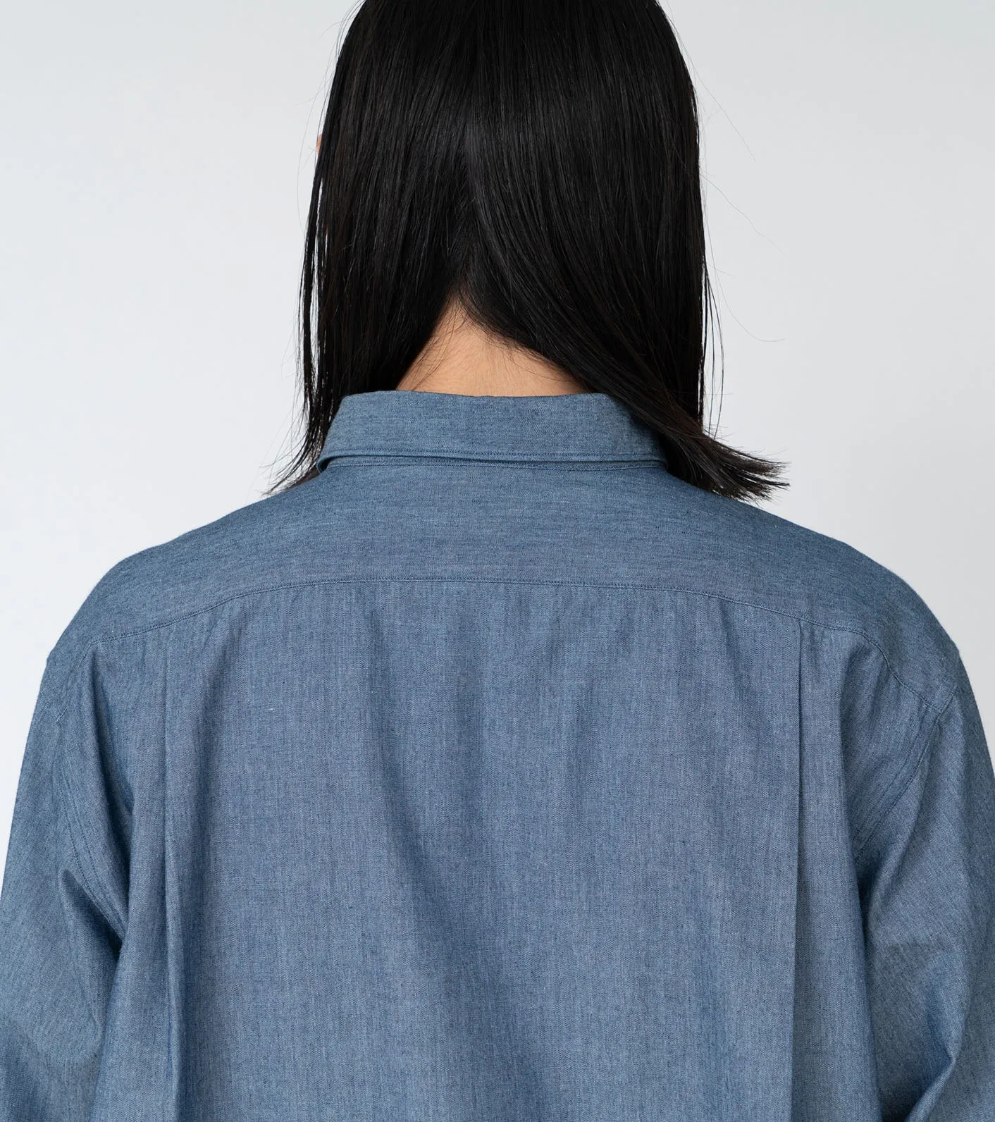 Regular Collar Chambray Shirt