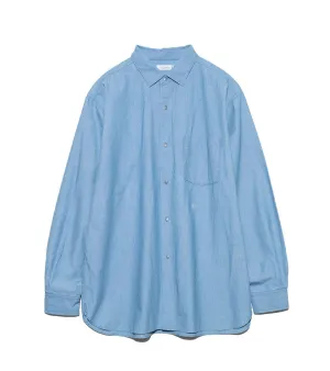Regular Collar Chambray Shirt