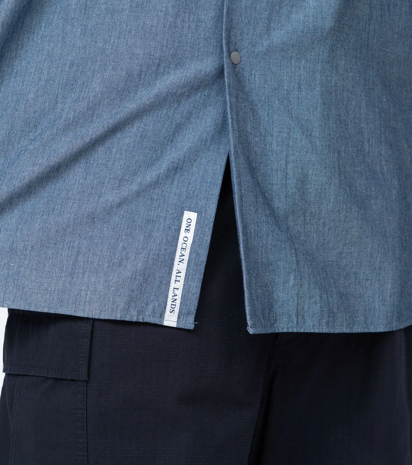 Regular Collar Chambray Shirt