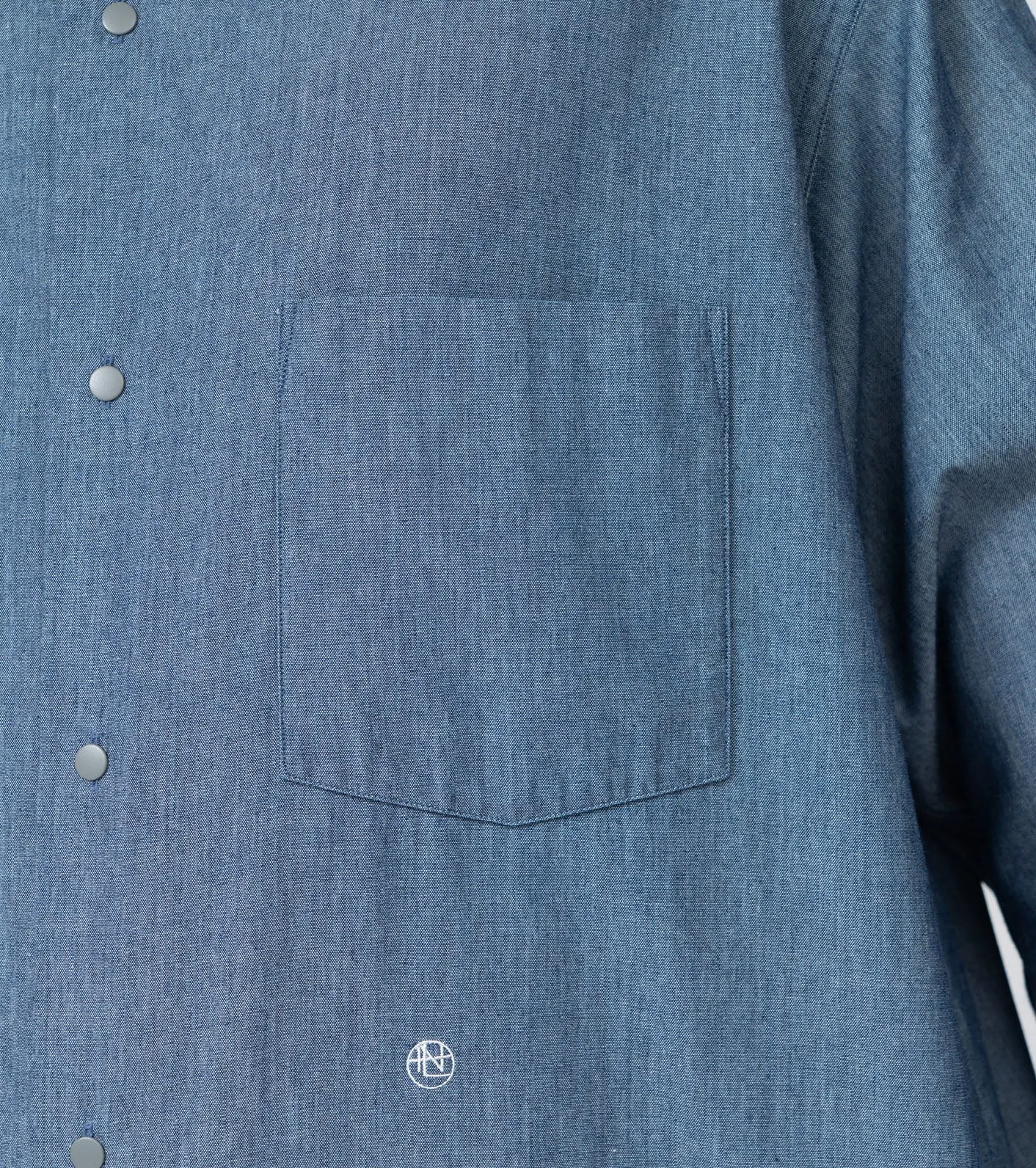 Regular Collar Chambray Shirt