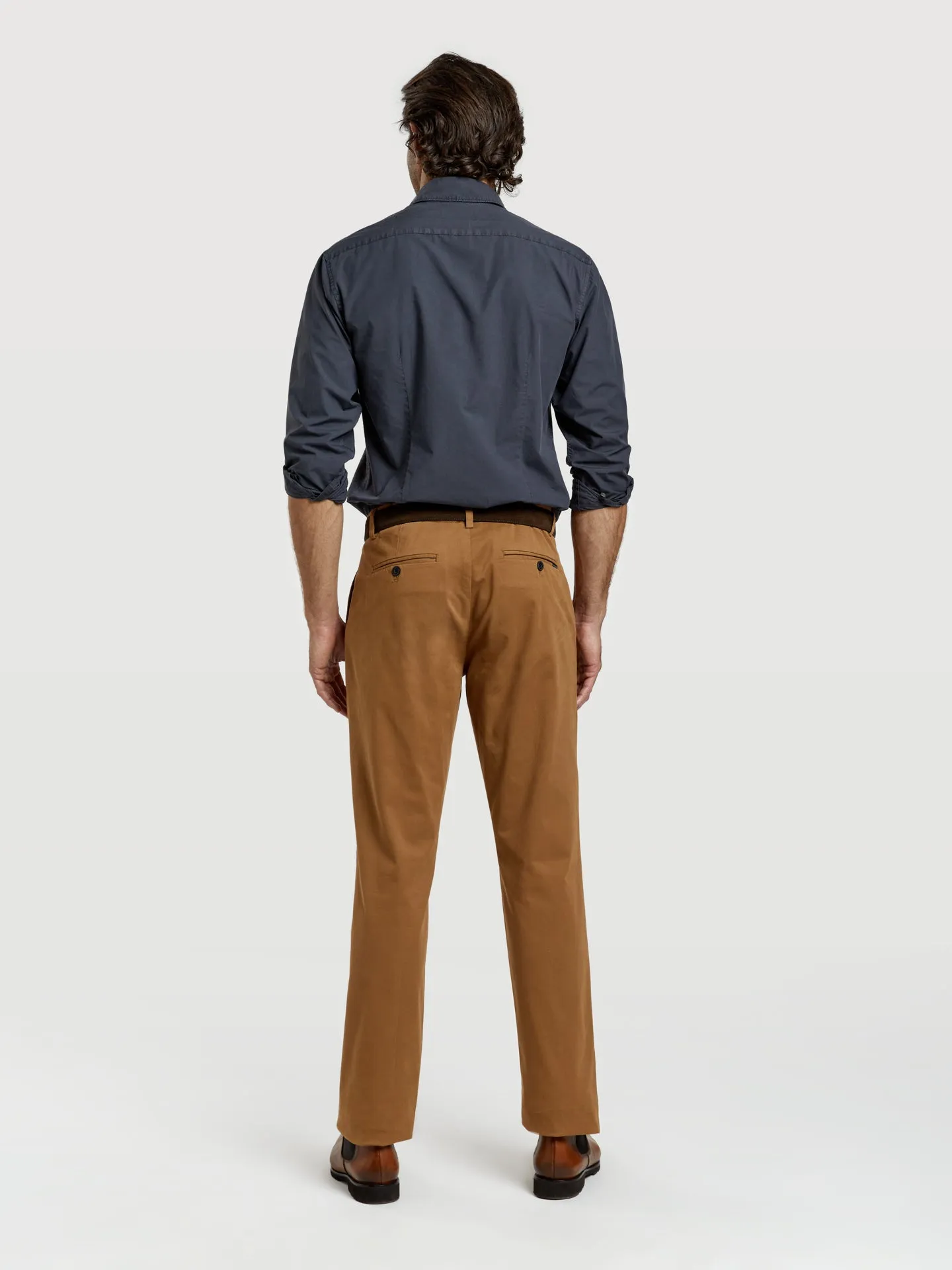 Regular fit basic chino trousers