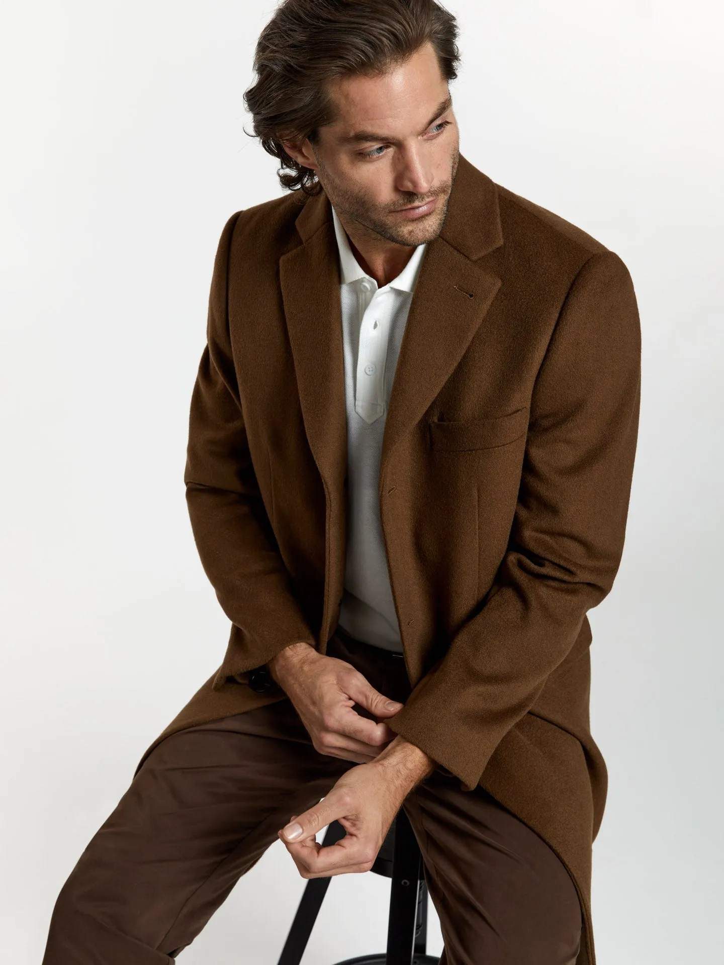 Regular fit basic chino trousers