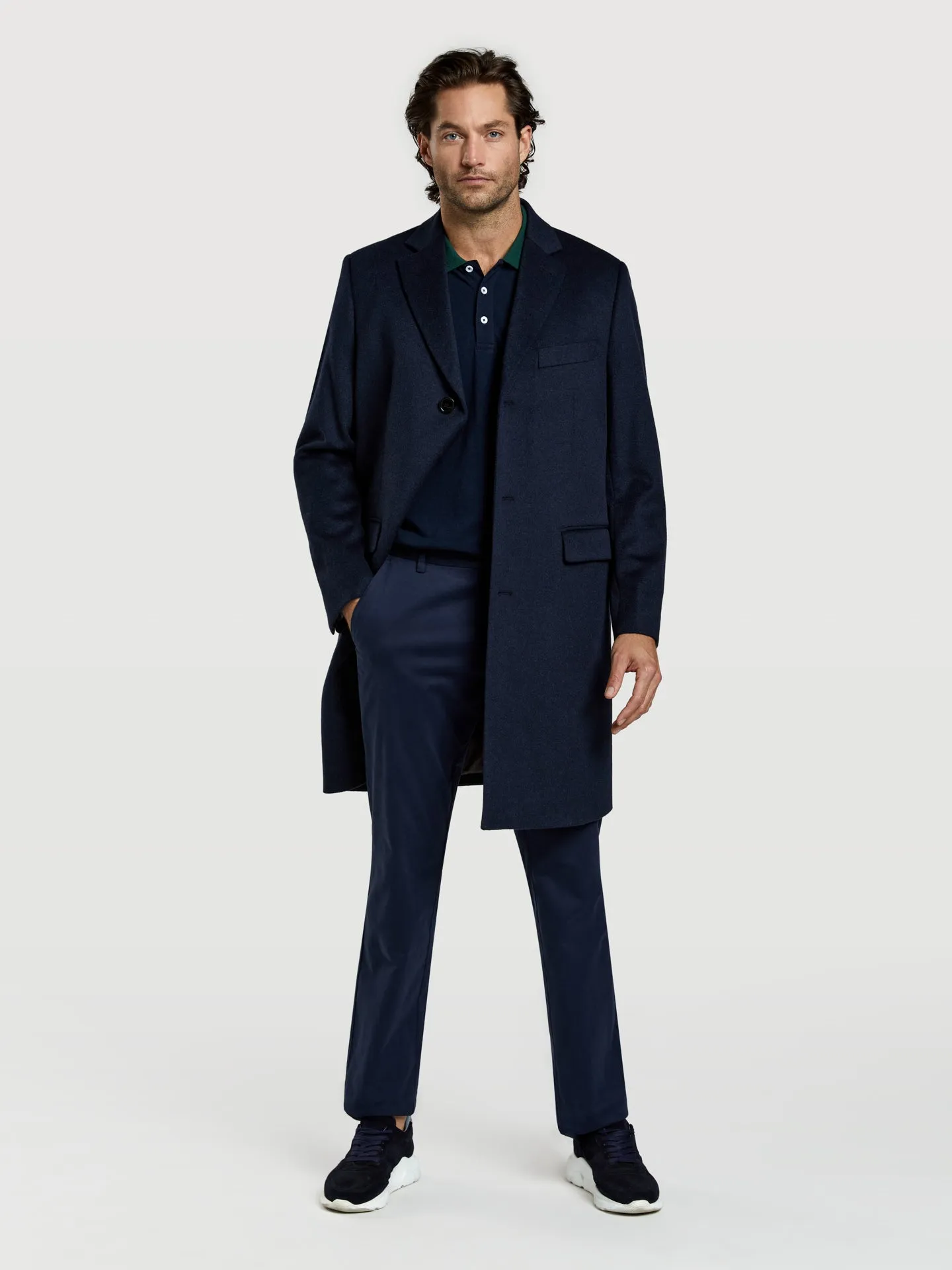 Regular fit basic chino trousers