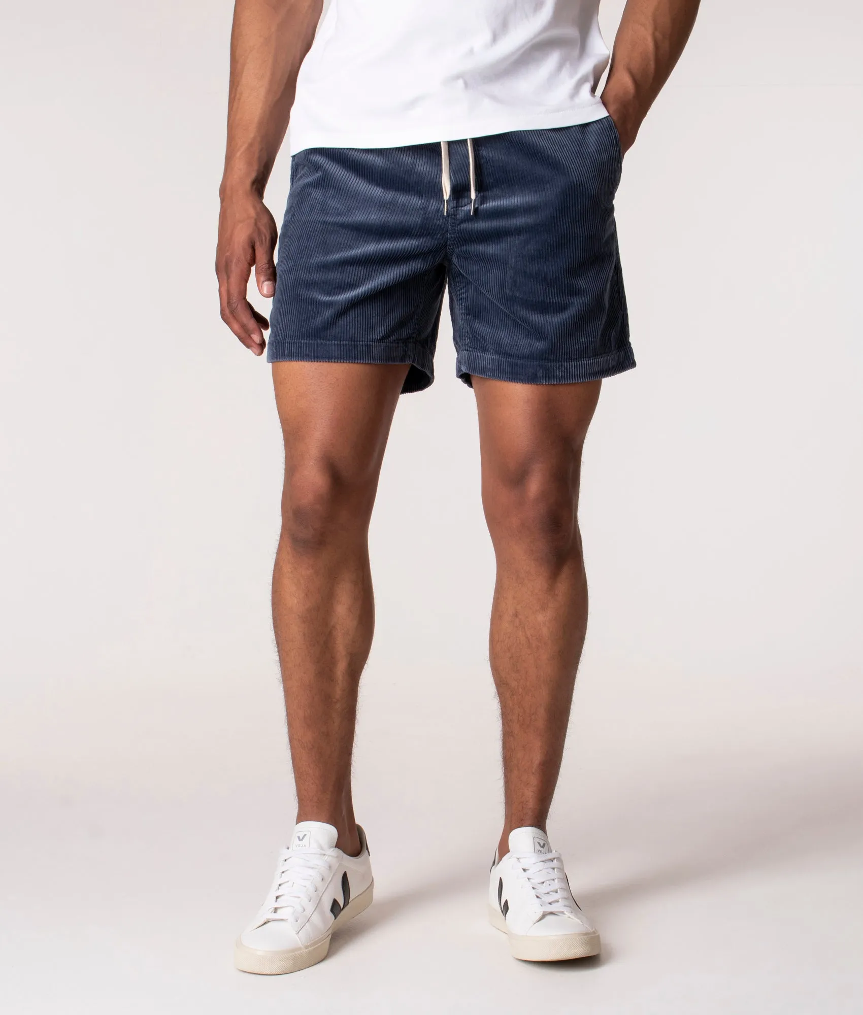 Regular Fit Corduroy Prepster Shorts
