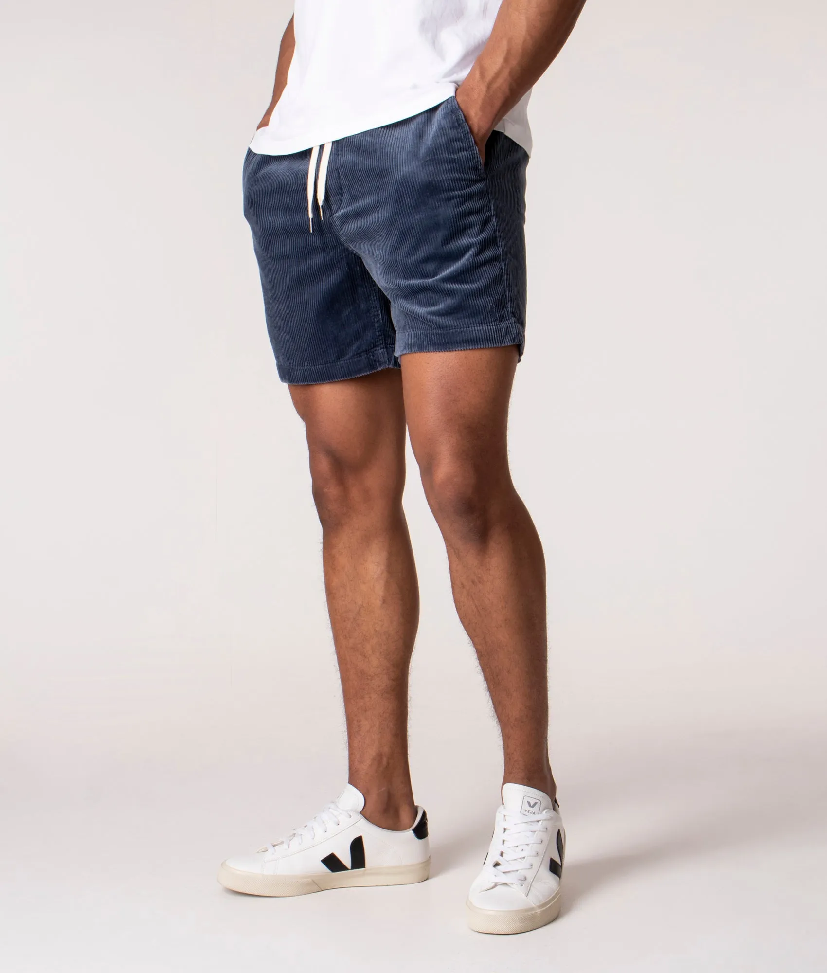 Regular Fit Corduroy Prepster Shorts