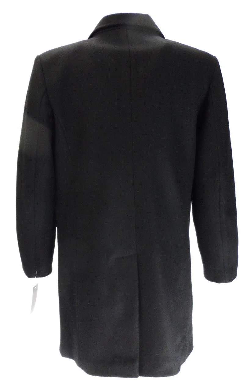 Relco Mens Mod Coat/Overcoat With Red Lining 80% Wool Original Cut