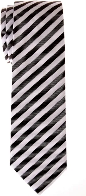 Retreez Striped Woven Skinny Tie Necktie