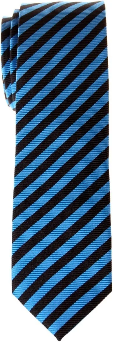 Retreez Striped Woven Skinny Tie Necktie