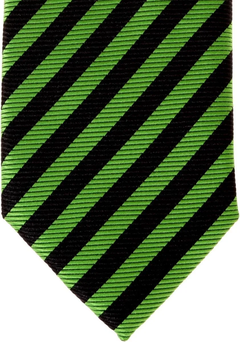 Retreez Striped Woven Skinny Tie Necktie