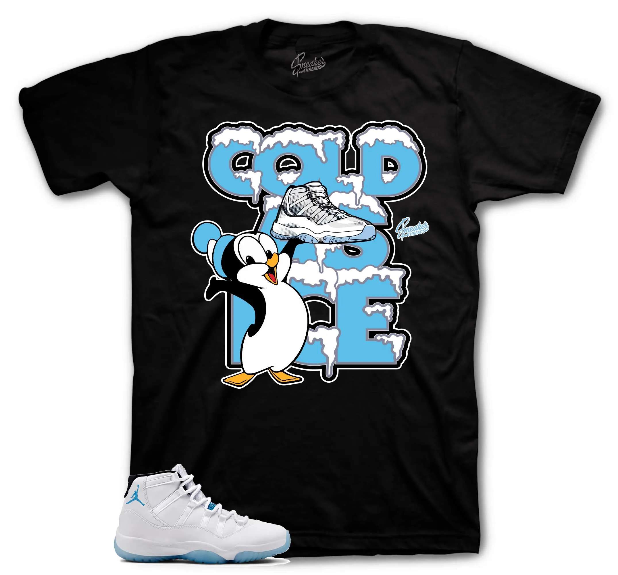 Retro 11 Legend Blue Cold As Ice Shirt