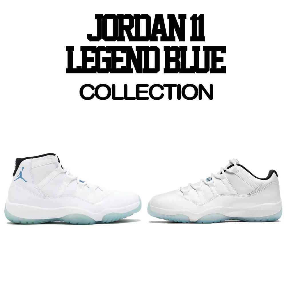 Retro 11 Legend Blue Self Made Shirt