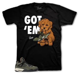 Retro 4 Deep Green Got Em Shirts