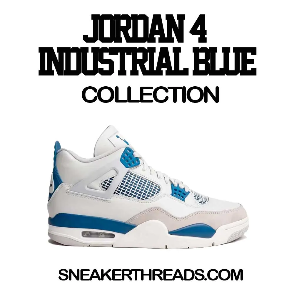 Retro 4 Industrial Blue Greatness Cross Shirt