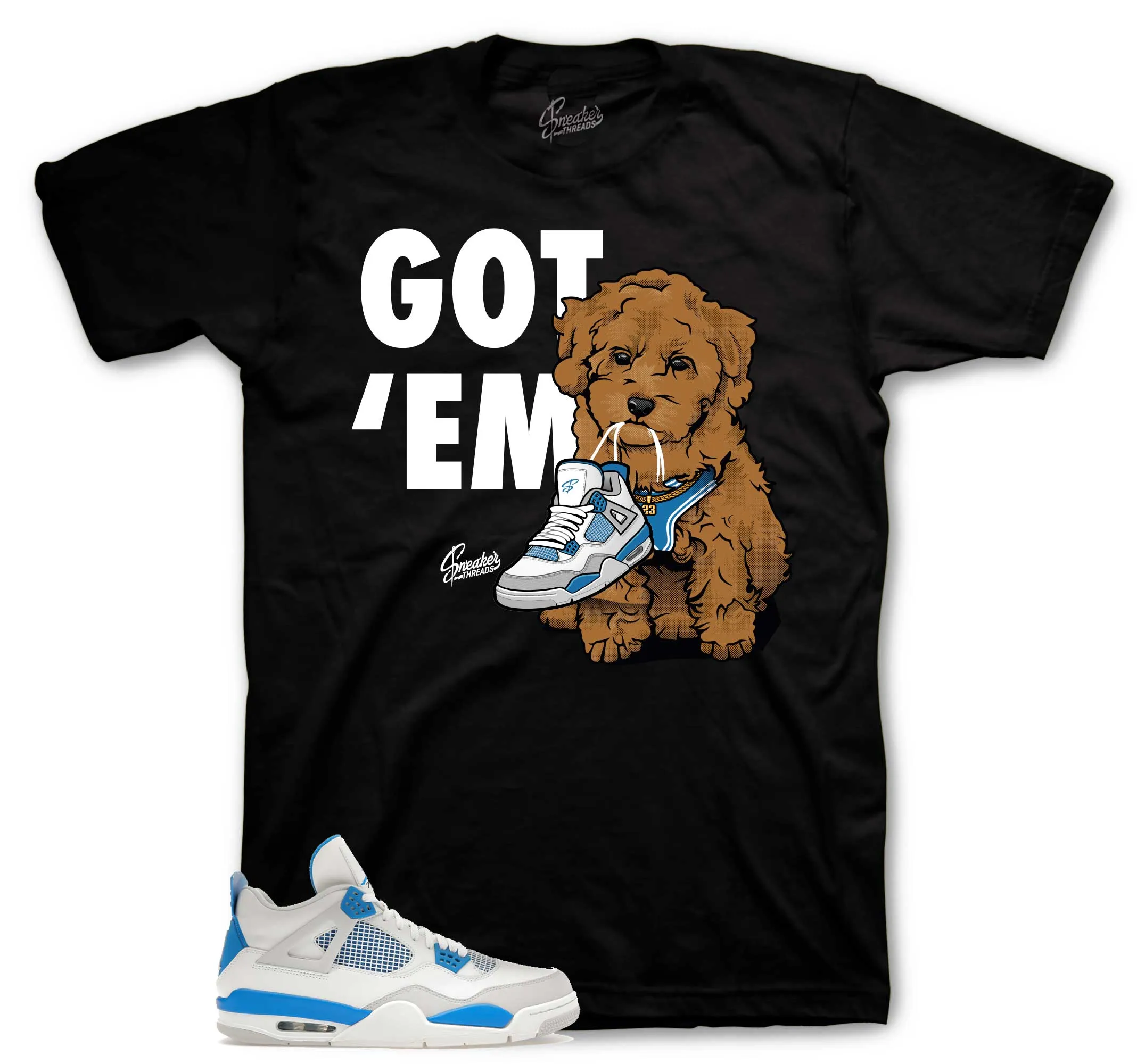 Retro 4 Military Blue Got Em Shirt