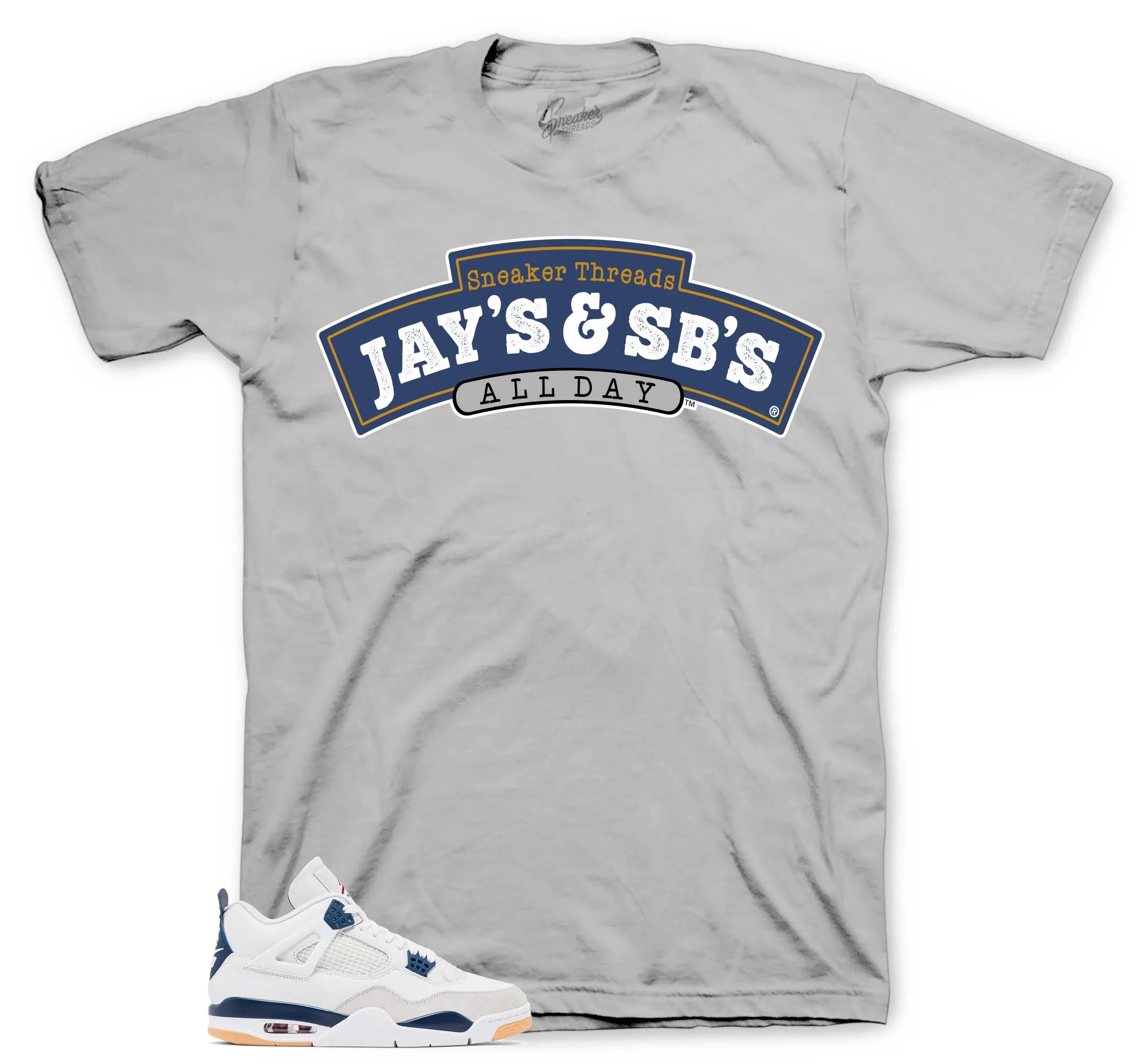 Retro 4 SB Navy Jays & SBs Shirt