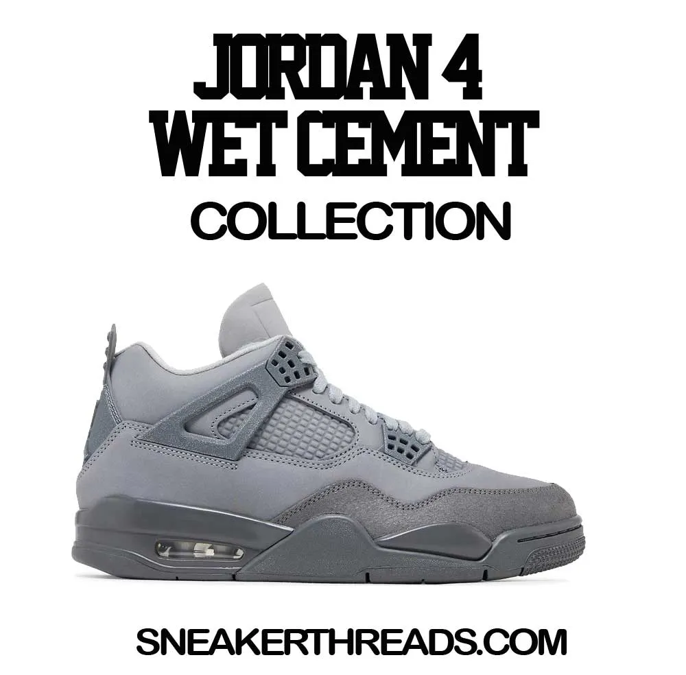 Retro 4 Wet Cement Raging Face Jacket