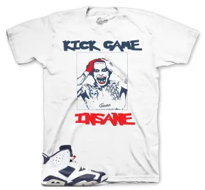 Retro 6 Olympic Kick Game Insane Shirt