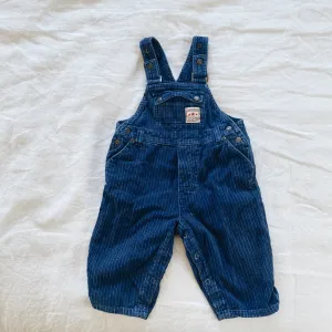 Retro corduroy overalls