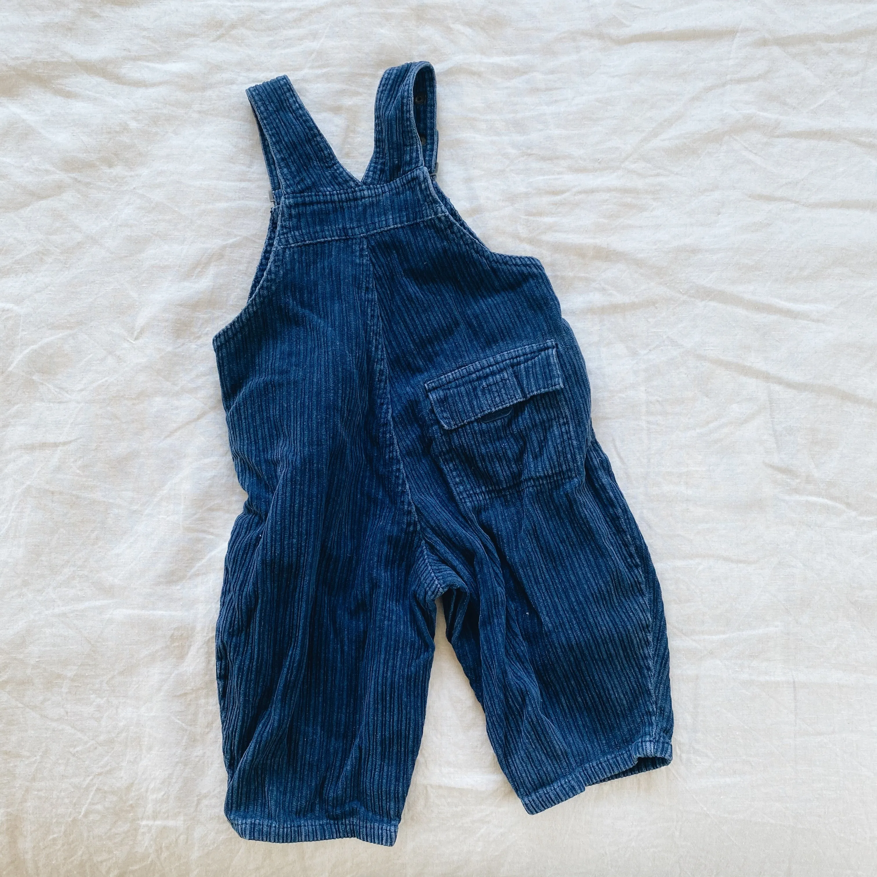 Retro corduroy overalls