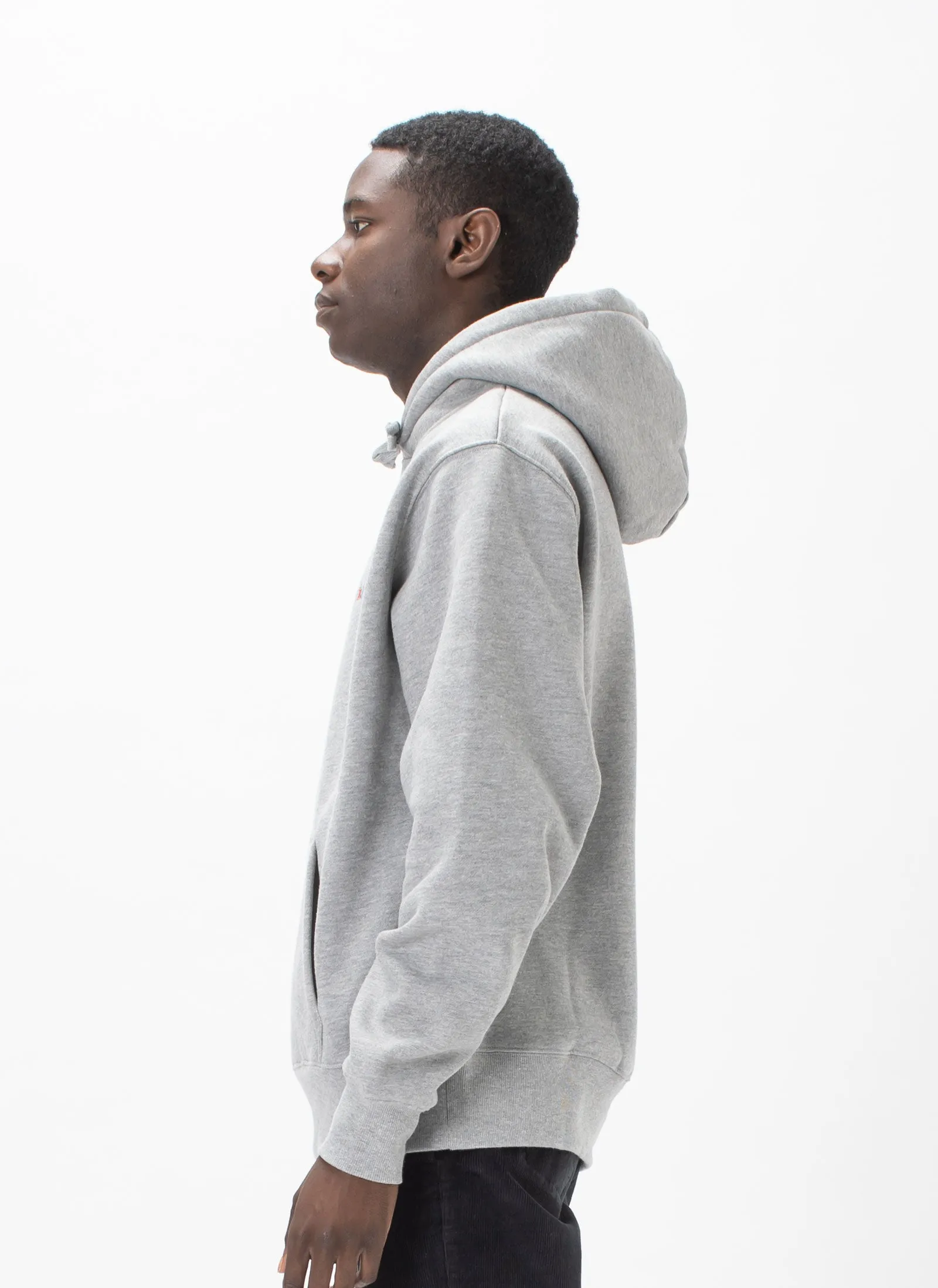 Retro Embro Hood Grey