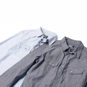 Retro Washed Chambray Shirt