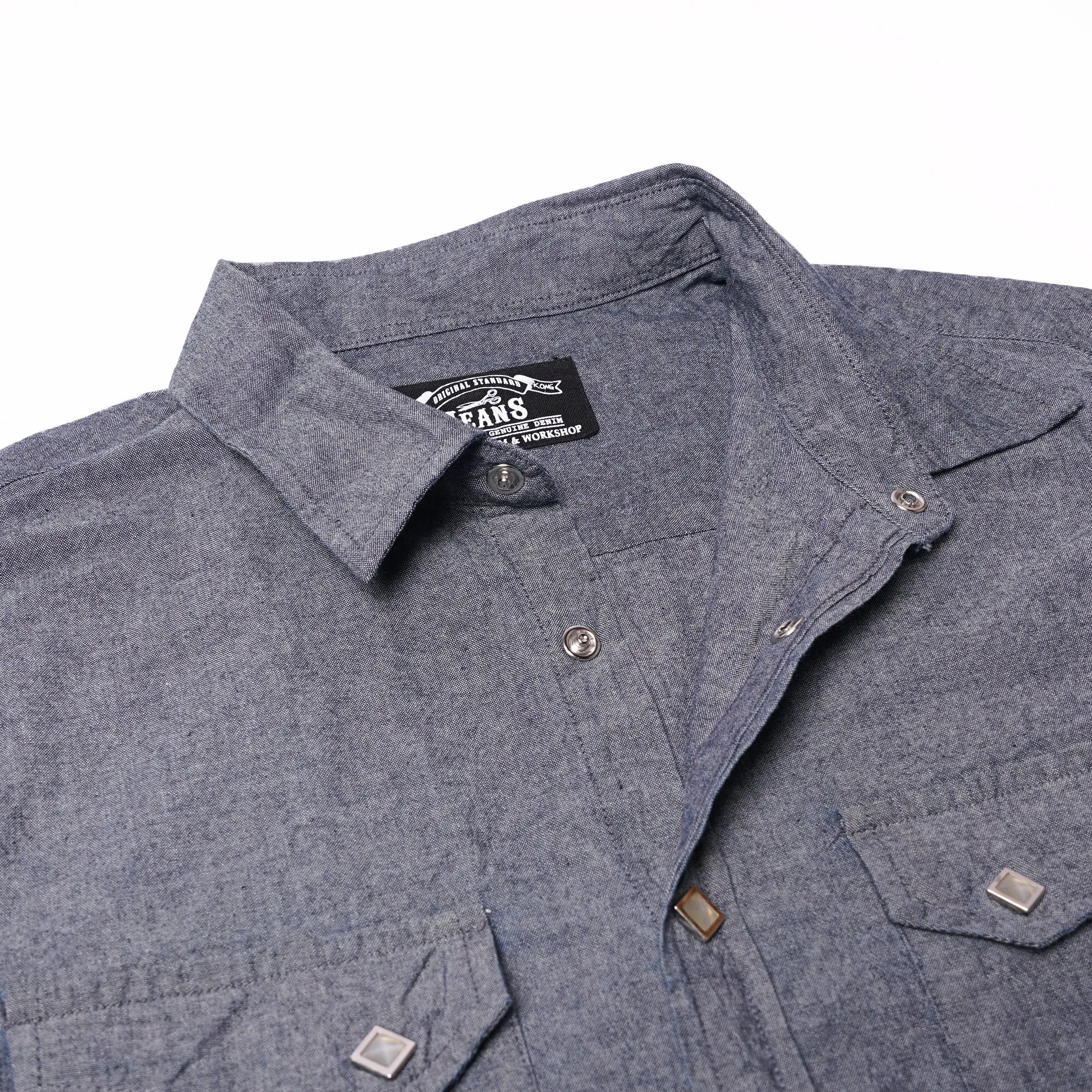 Retro Washed Chambray Shirt
