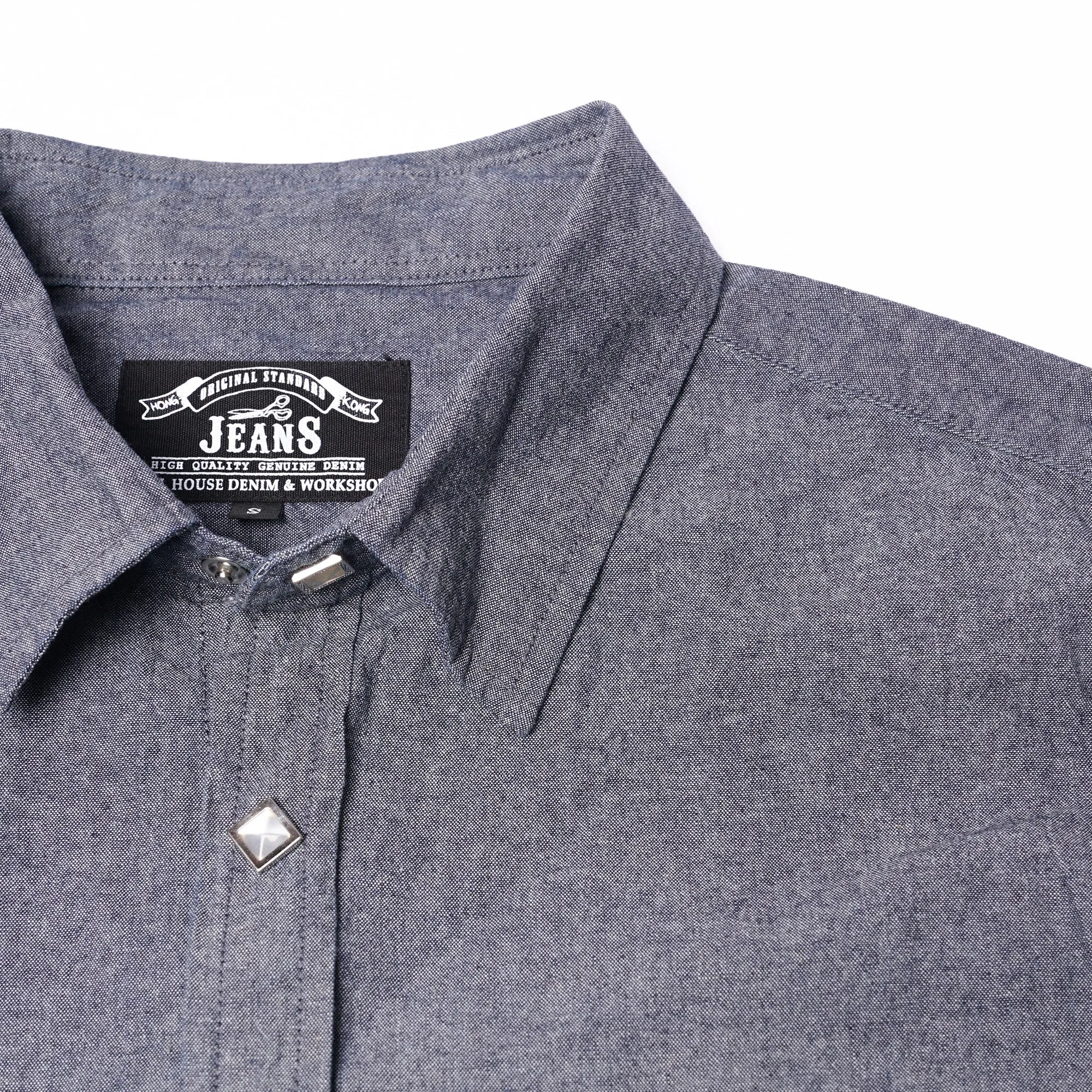 Retro Washed Chambray Shirt