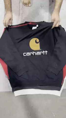 rework style carhartt sweat shirt round neck 50 pcs