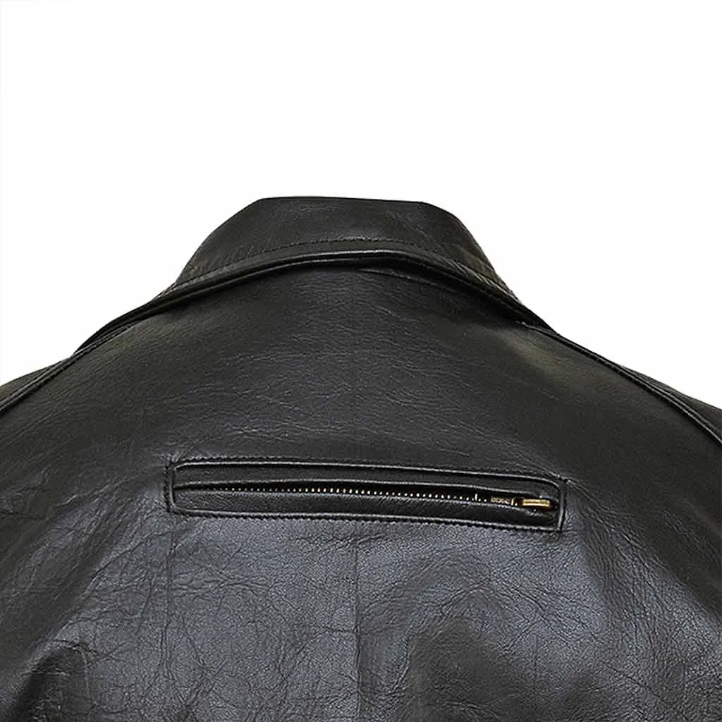 RIDERACT® Women Leather Motorcycle Jacket Black Velocity