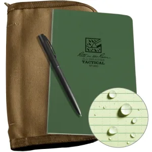 Rite in the Rain Field Book Kit - Green Book / Tan Cover